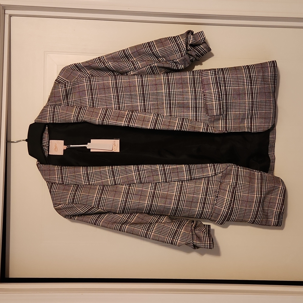 Candies Scrunch Sleeve Blazer